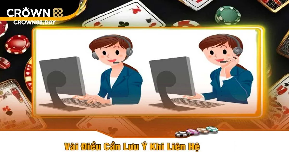 Lưu ý khi liên lạc